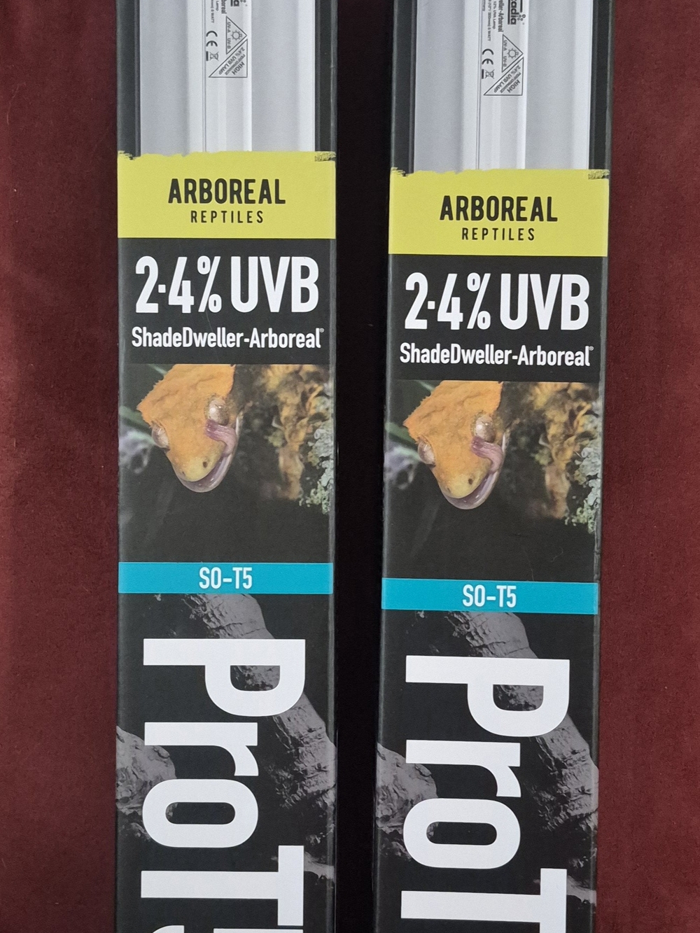 Arcadia 2.4% UVB ShadeDweller T5 Bulb - Black/Yellow/Teal